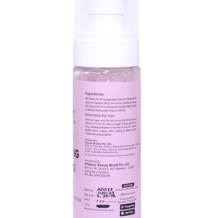 Rose Blooming Toning Face Mist Toner - 100 ML product image 2