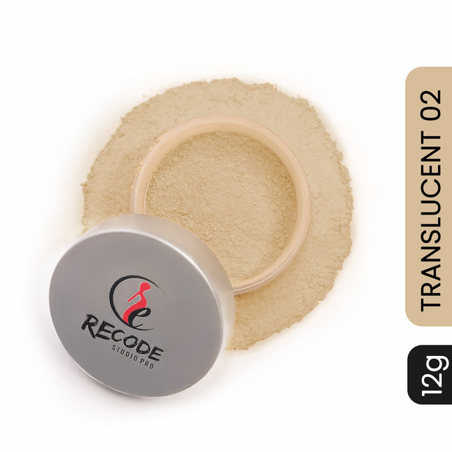 Recode Set and Forget Loose Powder 12 G 02 Translucent