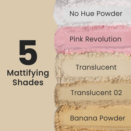 Recode Set and Forget Loose Powder 12 G application