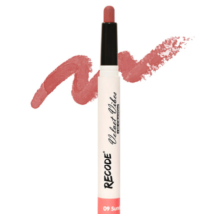 Recode Velvet Vibes Lip Crayon 09 Sunday 1.5 G