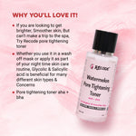 Recode Watermelon Pore Tightening Toner - 100 ML product image 3