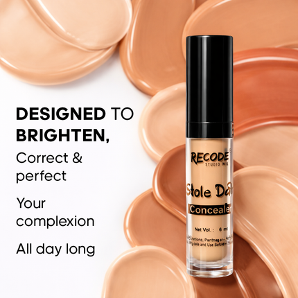 Recode We Stole Da Show Concealer 6 ML application