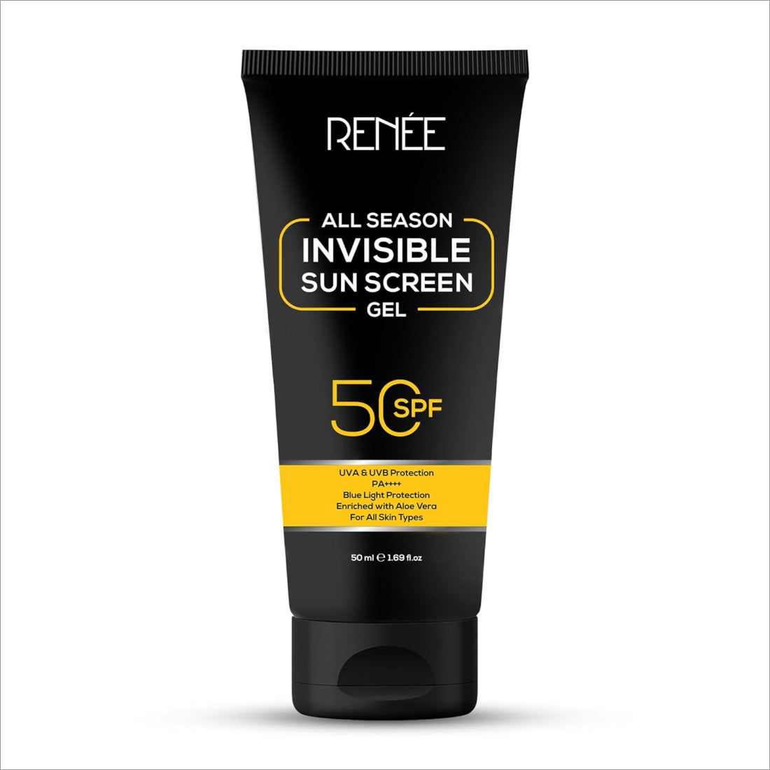 RENEE All Season Invisible Sunscreen Gel 50ml Spf 50 Broad