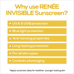 RENEE All Season Invisible Sunscreen Gel 50ml Spf 50 Broad