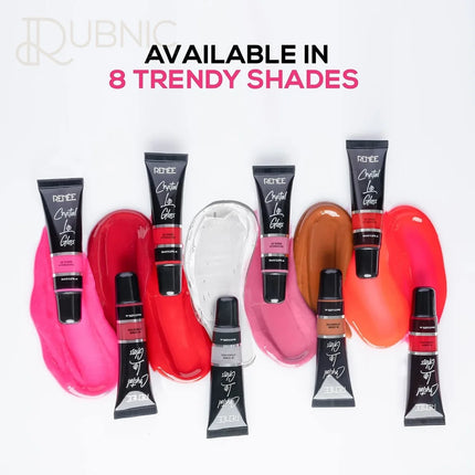 RENEE Crystal Lip Gloss Garnet 8ml - LIP BALM