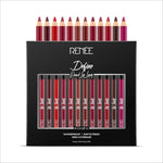 RENEE Define Matte Lip Liner, Long Lasting Lip Liner, Long Lasting & Smudge Proof, Full Coverage, Intensely Pigmented, Easy Glide Formula, Vitamin E & Castor Oil Infused.