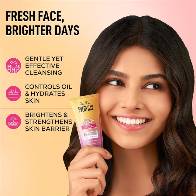 RENEE Everyday Face Bright Gentle Face Wash For Fresh Clean
