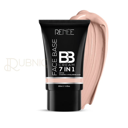 RENEE Face Base BB Cream 7 in 1 with SPF 30 PA+++ - Sesame -