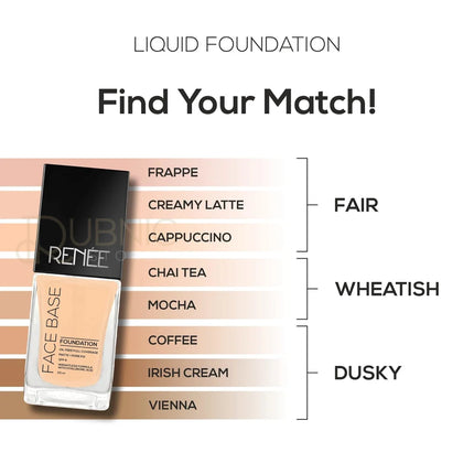RENEE Face Base Liquid Foundation - FOUNDATION