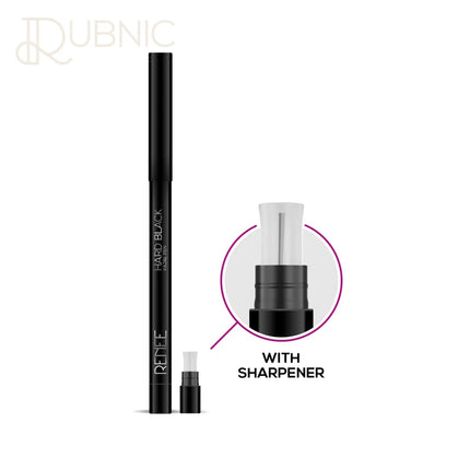 RENEE Hard Black Kajal Pen with Sharpener - KAJAL BLACK