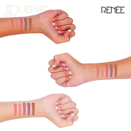 RENEE Lipstick FAB5 (Matte) & RENEE Lipstick FAB5 Nude