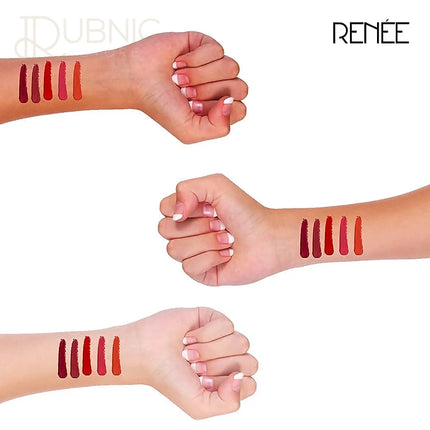 RENEE Lipstick FAB5 (Matte) & RENEE Lipstick FAB5 Nude