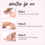 RENEE Nail Paint Remover 30ml - Moisturizing Acetone Free