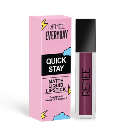 RENEE Everyday Quick Stay Liquid Lipstick - Wine Charm