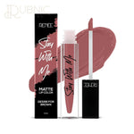 RENEE Stay With Me Matte Lip Color Desire For Brown 5mL Long