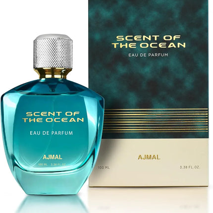 Ajmal Scent of the Ocean, Unisex Eau De Parfum, 100ml | Long Lasting Perfume for Men & Women | Premium Luxury Fragrance Scent | Aquatic Floral | Suitable for Every Occasion