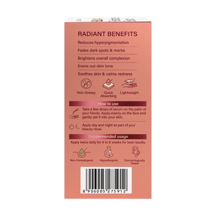 Biluma Radiance Serum (30 ml) - official pack detail 3