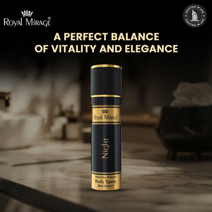 Royal Mirage Perfumed Body Spray 200ml - night-2