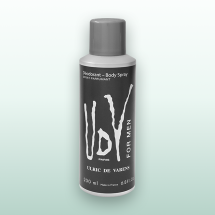Ulric de Varens UDV For Men Deodorant Body Spray 200ml - udvSingle