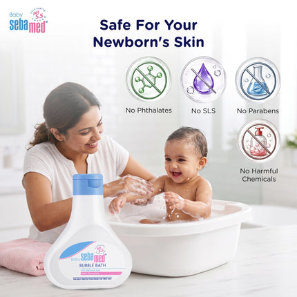 Sebamed Baby Bubble Bath 200ml - 5