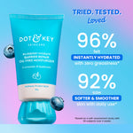 Dot & Key Blueberry Hydrate Barrier Repair Oil-Free Moisturizer - 50g – brand study results