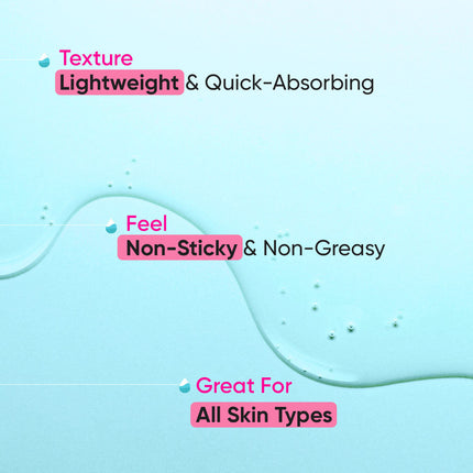 Dot & Key Water Drench Hydrating Hyaluronic Serum Concentrate - 30ml – texture and finish
