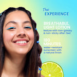 Dot & Key Lime Rush Swim + Sports Sunscreen SPF 50+ PA++++ - 50g – lightweight lotion experience
