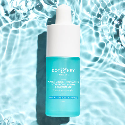 Dot & Key Water Drench Hyaluronic Serum Concentrate 30ml – product bottle