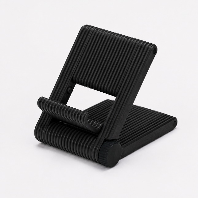 Rubnic foldable phone stand - Single Black