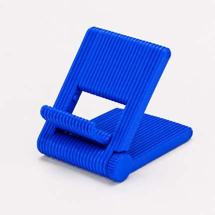 Rubnic foldable phone stand - Single Cobalt Blue