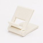 Rubnic foldable phone stand - Single Jade White
