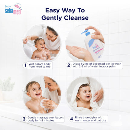 Sebamed Baby Gentle Wash 200ml - 3