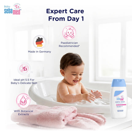 Sebamed Baby Gentle Wash 200ml - 6