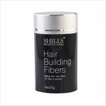Close-up of Hair Building Fiber Black for natural thinning hair solutions.