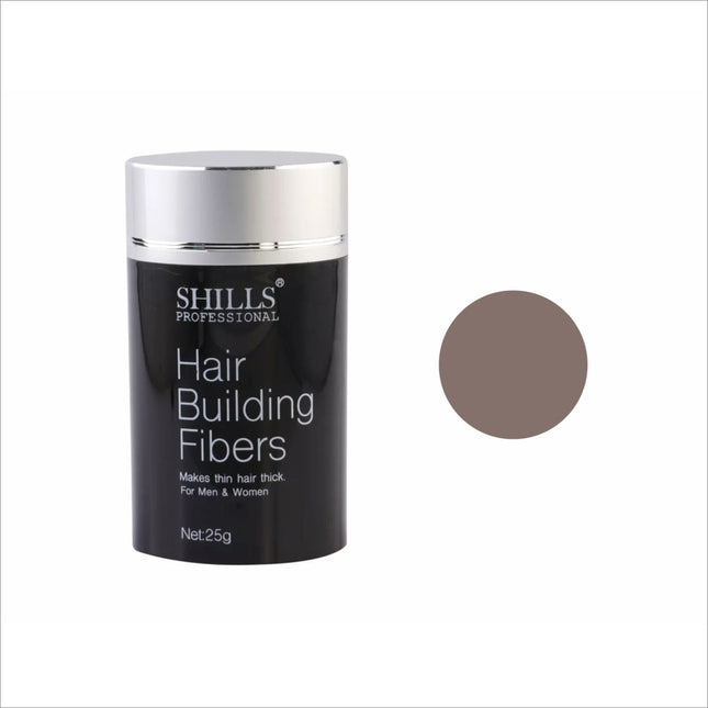 Hair Building Fiber Black packaging, a top choice in thinning hair solutions.