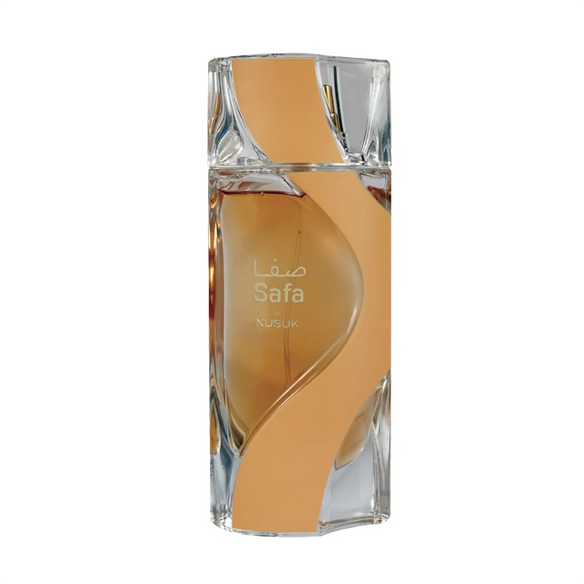 Elegant packaging of Nusuk Safa Eau De Parfum 100ml For Women, the perfect 100ml perfume for women.