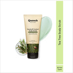 Quench Dandruff Control Scalp Scrub shown in packaging, ideal as a scalp scrub for dandruff, made in Korea, 200ml.