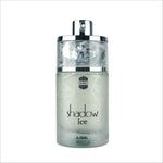 a bottle of shadow ice on a white background