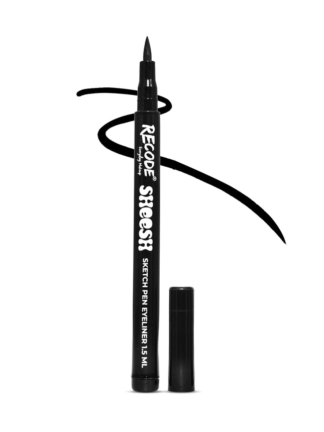 Recode Sheesh Sketch Pen Eyeliner Black-Everyday Makeup-1.5 ML product image 1