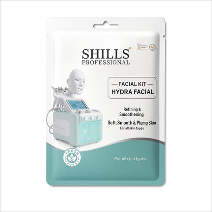 Close-up of SHILLS professional facial mask texture demonstrating its hydrating formula.