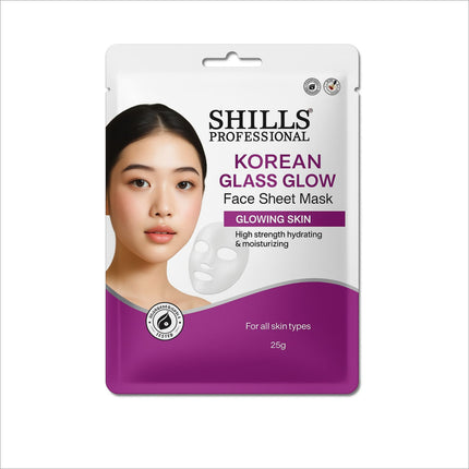 SHILLS professional facial mask in spa setting enhancing relaxation and skincare.