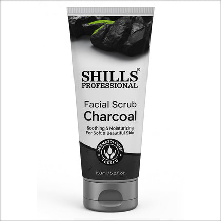 SHILLS PROFESSIONAL Facial Scrub - Detoxifying gentle facial exfoliator for refreshed skin.