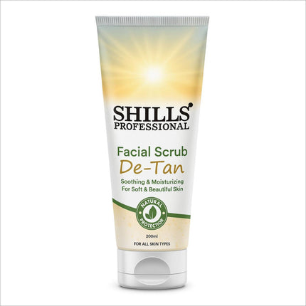 SHILLS PROFESSIONAL Facial Scrub - Ideal gentle facial exfoliator to remove dead skin cells.