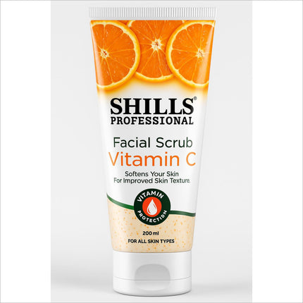 SHILLS PROFESSIONAL Facial Scrub - Effective gentle facial exfoliator promoting healthy skin.
