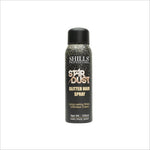 Shills Professional Star Dust Glitter Hair Spray - 100ml bottle showcasing versatile application for hair, face, and body with long-lasting shine. Ideal glitter hair spray for special occasions.
