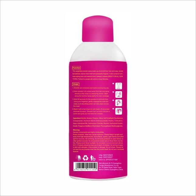 DRY SHAMPOO SHILLS PROFESSIONAL, featuring quick hair refresh spray for fast and convenient hair revitalization.