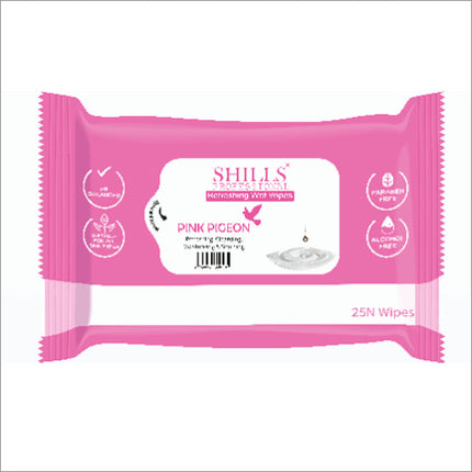 A user enjoying the convenience of SHILLS PROFESSIONAL Wet Wipes, considered the best wet wipes for any situation.
