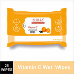 Female user enjoying SHILLS PROFESSIONAL Wet Wipes, which are hailed as the best wet wipes for freshening up.