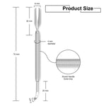 Silver Cuticle Pusher NRC-PUSHER - 3