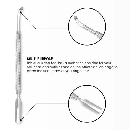 Silver Cuticle Pusher NRC-PUSHER - 5